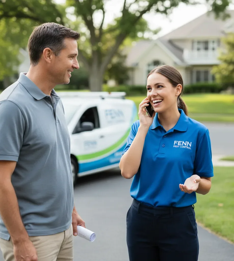 Fenn Pest Control customer support in Fairhaven